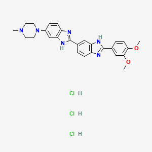 Chemical structure of DMA trihydrochloride