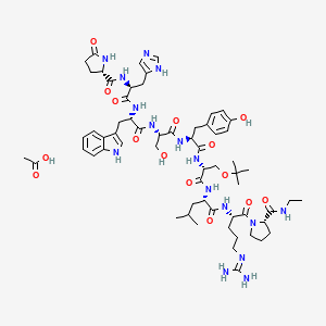 Chemical structure of Buserelin Acetate