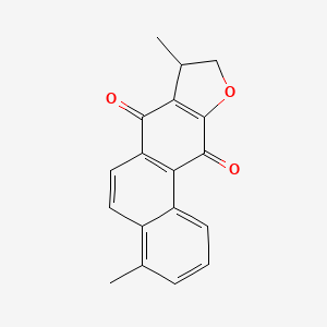 Chemical structure of Dihydroisotanshinone I