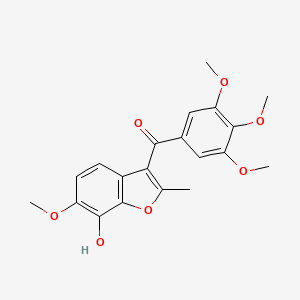 Chemical structure of BNC105