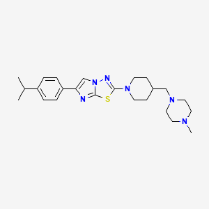 Chemical structure of E260
