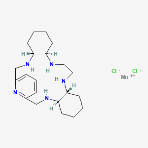 Chemical structure of Imisopasem manganese (M40403)