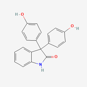 Chemical structure of Oxyphenisatin