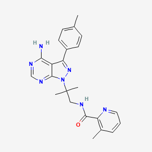 Chemical structure of WEHI-345 analog