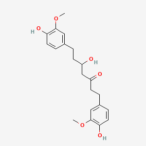 Chemical structure of Hexahydrocurcumin