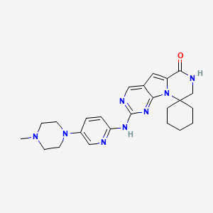 Chemical structure of Trilaciclib