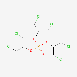 Chemical structure of Tris(1,3-dichloro-2-propyl) phosphate