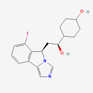 Chemical structure of IDO-IN-8 (NLG-1487)
