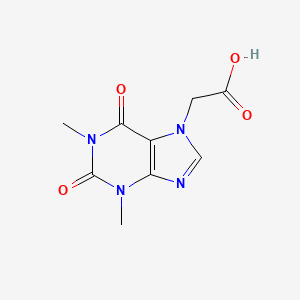 Chemical structure of Acefylline
