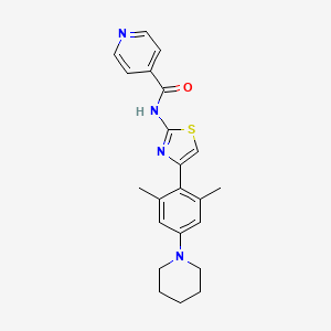 Chemical structure of INH154