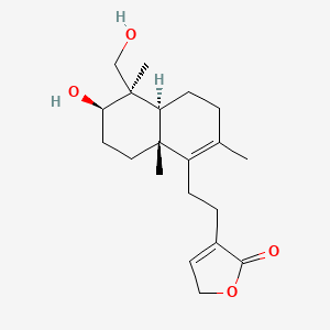 Chemical structure of Deoxyandrographolide