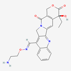 Chemical structure of Namitecan