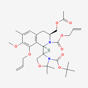 Chemical structure of Ecteinascidin-Analog-1