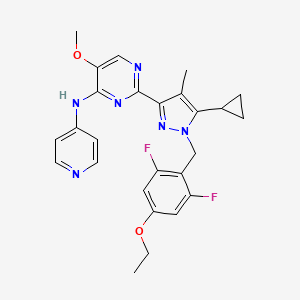 Chemical structure of BAY-320