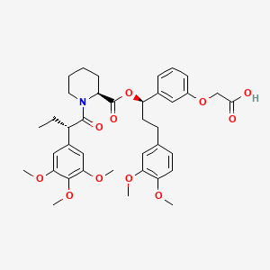 Chemical structure of AP1867
