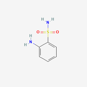 Chemical structure of 2-Aminobenzenesulfonamide