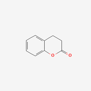 Chemical structure of Dihydrocoumarin