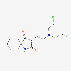 Chemical structure of Spiromustine
