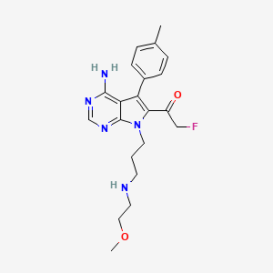 Chemical structure of FMK-MEA