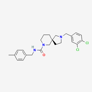 Chemical structure of GSK2850163 S enantiomer