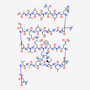 Chemical structure of PACAP-Related Peptide (PRP), human
