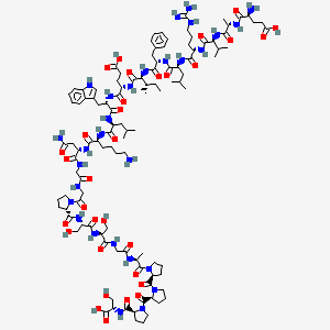 Chemical structure of EAVRLFIEWLKNGGPSSGAPPPS
