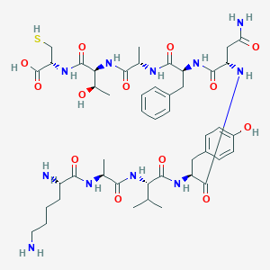 Chemical structure of GP(33-41)