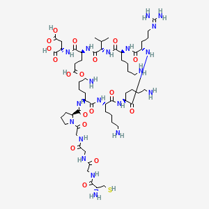 Chemical structure of SV40 large T antigen NLS