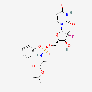 Chemical structure of Enantiomer of Sofosbuvir