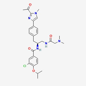 Chemical structure of PF-2771