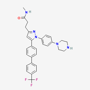 Chemical structure of ILK-IN-2