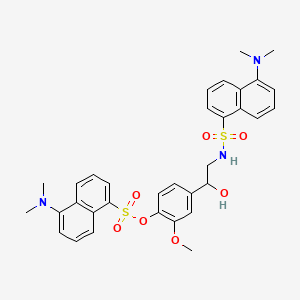 Chemical structure of FAS-IN-1 Tosylate