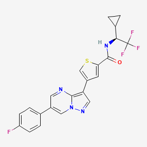 Chemical structure of ULK-101