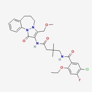 Chemical structure of CB-6644