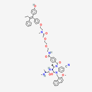 Chemical structure of PROTAC ERα Degrader-1