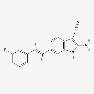 Chemical structure of GSK2643943A