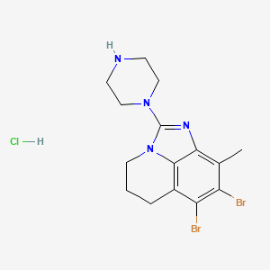 Chemical structure of SEL120-34A monohydrochloride
