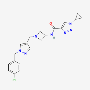 Chemical structure of BAY-1895344 hydrochloride