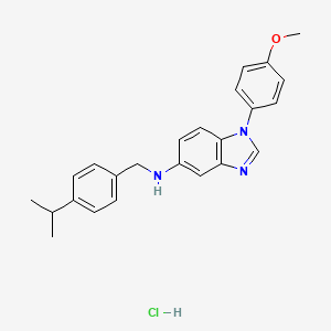 Chemical structure of ST-193 hydrochloride