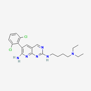 Chemical structure of L-45 dihydrochloride (L-Moses dihydrochloride)