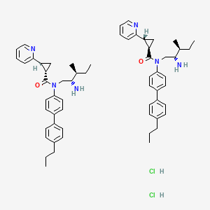 Chemical structure of 2-PCCA(hydrochloride)