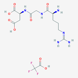 Chemical structure of RGD Trifluoroacetate