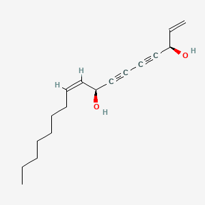 Chemical structure of Falcarindiol