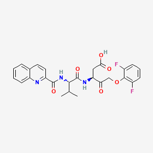Chemical structure of (R)-Q-VD-OPh