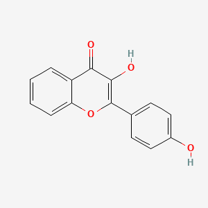 Chemical structure of 3,4'-Dihydroxyflavone
