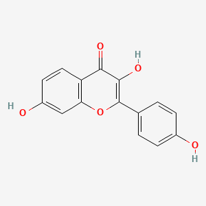 Chemical structure of 3,7,4'-Trihydroxyflavone