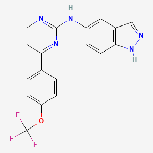 Chemical structure of ALLO-2