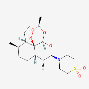 Chemical structure of Artemisone