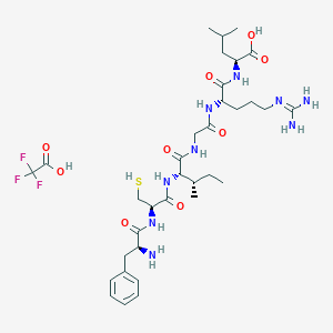 Chemical structure of AT-1002 TFA
