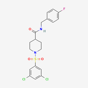 Chemical structure of BI 01383298